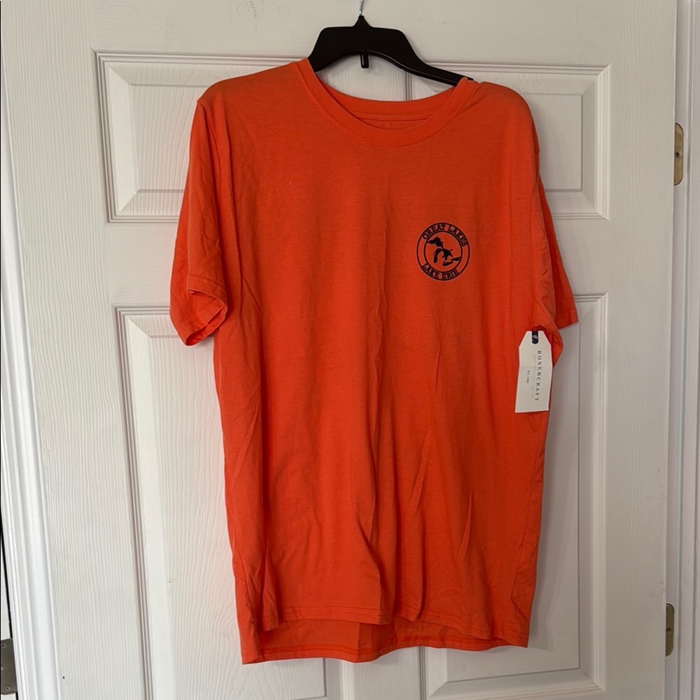 Orange Graphic T-Shirt Great Lakes/Lake Erie